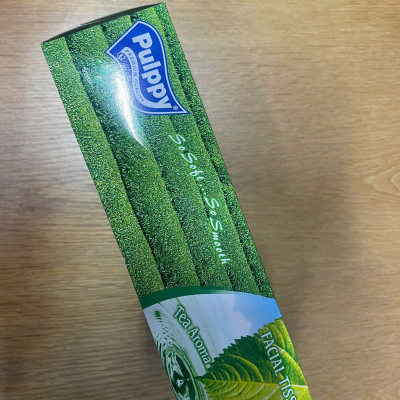 Giấy Lụa Hộp Pulppy Hương Trà Khăn Giấy Rút 100 Tờ 2 Lớp