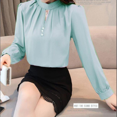 Áo Cổ Lọ Ba Nút