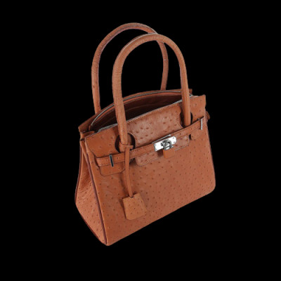 HP6437-38-39-40 - Túi xách da đà điểu Huy Hoàng cao cấp màu đen, nâu đất, vàng bò, nâu đỏ