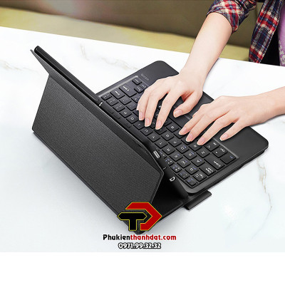 Bao da kèm bàn phím cho SamSung Galaxy Tab S6 Lite 2024 chính hãng Dux Ducis có bàn di chuột TrackPad - Hàng chính hãng 