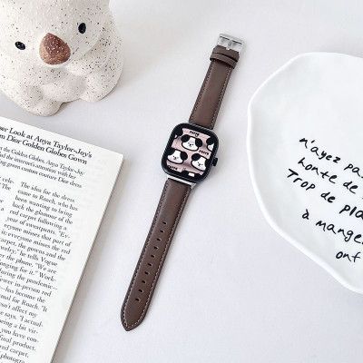 Dây đeo dành Cho đồng hồ thông minh Xiaomi Redmi Watch 4 / Mi band 8 Pro - Dây da đeo 22mm cho smartwatch Redmi Watch 4 / Mi band 8 Pro- Hàng chính hãng