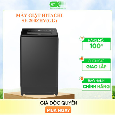 SF-200ZHV(GG) - MÁY GIẶT HITACHI 20 Kg SF-200ZHV(GG) - Hàng Chính Hãng - Chỉ Giao Hồ Chí Minh
