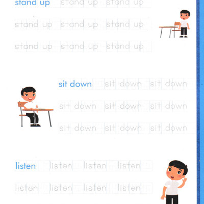 Luyện Viết Và Học Từ Vựng Tiếng Anh Lớp 1 - Notebook _ABB