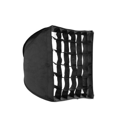 Softbox 30 * 30cm / 11,8 * 11,8 inch có lưới Tương thích với Đèn video LED tiêu điểm Godox S30