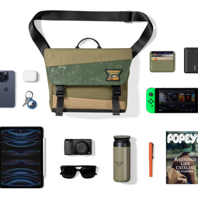 TÚI ĐEO CHÉO TOMTOC (USA) SLASH-T27 SHOULDER BAG GREEN T27S1T1GC - Hàng Chính Hãng