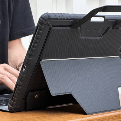 Bao da kèm Bàn Phím cho ipad Air 6 M2 / Air4 / Air5 / Pro 11 inch M1-M2 hiệu Nillkin Carry Go Có Đèn Nền Tay Cầm Từ Tính Di Động/ Đèn nền 7 Màu/ Độ Sáng 4 Mức - Hàng chính hãng