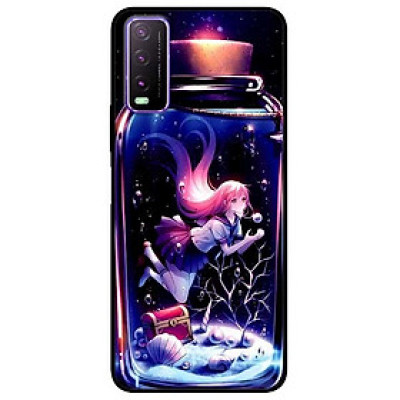 Ốp lưng dành cho Vivo Y20 - Y20s - Y12s mẫu Cô Gái Trong Lọ