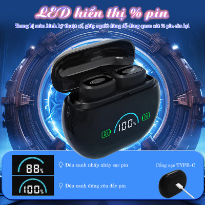 Máy trợ thính không dây Funmic EN-IA006A Có hộp sạc hiện đại