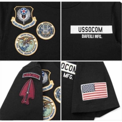 Áo thun phong cách Retro_không quân_phi công