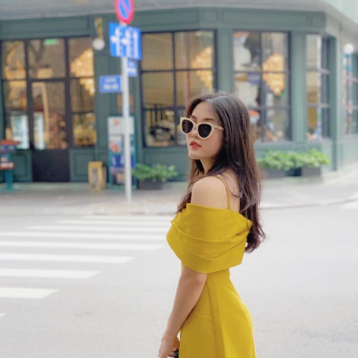 Đầm xòe trễ vai duyên dáng đủ size từ 38-70kg