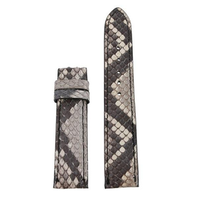 HT8301 - Dây đồng hồ Huy Hoàng da trăn size 16, 18, 20 màu da nguyên thủy