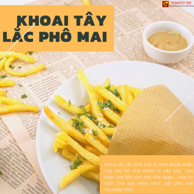Bột Phô Mai Tornado Vị Cay Gói (100g / Gói)