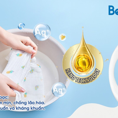 Nước Giặt Xả Công Nghệ Sinh Học Bell Home Hương Cuốn Hút 3,2KG