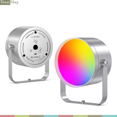 Luxceo Mood 2 - Đèn LED Cho Quay Phim, Chụp Hình, Hỗ Trợ 10 Hiệu Ứng, Điều Khiển Từ Xa, Đổi Màu Theo Âm Nhạc- Hàng chính hãng