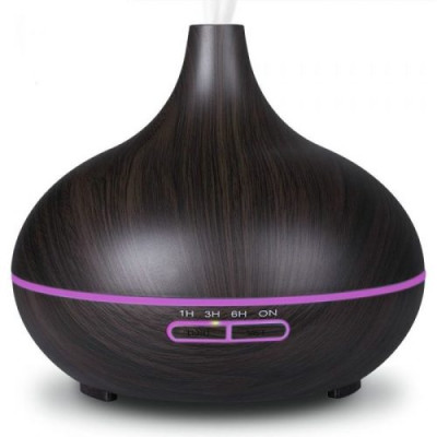 Máy Xông Tinh Dầu Cao Cấp Bầu Tiên Sang Trọng Siêu Âm 550ml - Giúp Khuếch Tán Tỏa Hương Thơm Phòng Ngủ- Nhà Hàng-Khách Sạn- Spa- Tặng Kèm Điều Khiển - Hàng Chính Hãng MINIIN