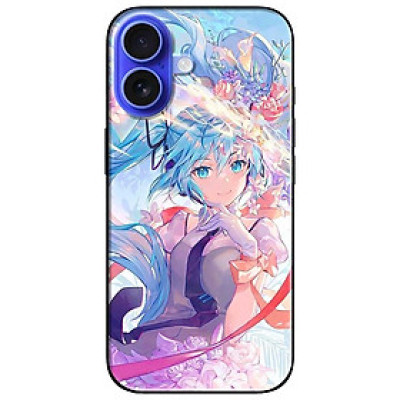 Ốp lưng dành cho Iphone 16 - 16 Plus - 16 Pro - 16 Pro Max - Anime Cô Gái Mắt Xanh - Hàng Chính Hãng
