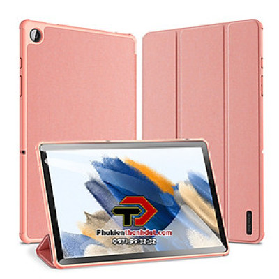 Bao da dành cho Samsung Galaxy Tab S10+ Plus, S10 Ultra, S9, Tab S9+ Plus, Tab S9 Ultra, S9 FE, S9 FE+ Plus, S7, S8, S9, S7 FE, S8+,  S6 Lite, Tab A9+ Plus, Tab A9, Tab A8 2022 chính hãng Dux Ducis Domo có ngăn đựng bút, chống sốc  -Hàng chính hãng