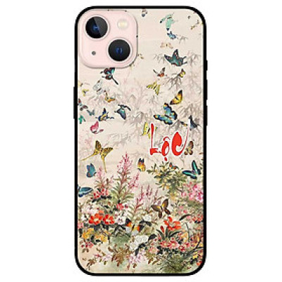 Ốp lưng dành cho Iphone 12 - 12 Pro - 12 Pro Max - 13 Mini - 13 - 13 Pro - 13 Pro Max - Hoa Bướm Lộc - Hàng Chính Hãng
