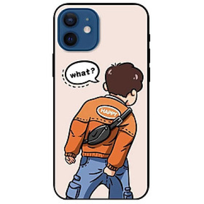 Ốp lưng dành cho Iphone 12 - 12 Pro - 12 Pro Max - 13 Mini - 13 - 13 Pro - 13 Pro Max - Hình Cặp Áo Cam Đỏ - Hàng Chính Hãng