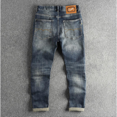 Quần jean bụi phong cách Retro_Biker