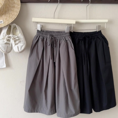 Quần lửng nữ Ống rộng, chất liệu mềm mịn mát,Quần kiểu nữ giả váy form rộng, dưới 55kg, Nesa Shop