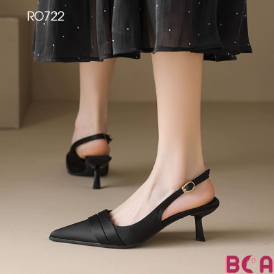 [TIỂU THƯ]  Giày Công Sở Nữ Style Mới Cao Gót 6 phân RO722 ROSATA tại BCASHOP - Sang - Xịn - Êm - Tôn Chân - Tôn Dáng