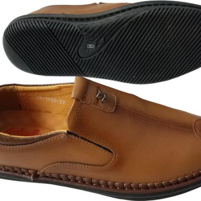 Giày Mọi Nam Da Bò BIGGBEN Cao Cấp GM240