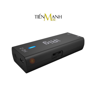 Thiết Bị Thu Âm Và Livestream iRig HD2 IK Multimedia Cho Guitar Và Nhạc Cụ Live Soundcard Hàng Chính Hãng