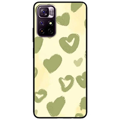 Ốp lưng dành cho Xiaomi Redmi Note 11 4G - Redmi Note 11 5G / Redmi Note 11T 5G / Redmi Note 11S 5G  - Tim Nền Xanh