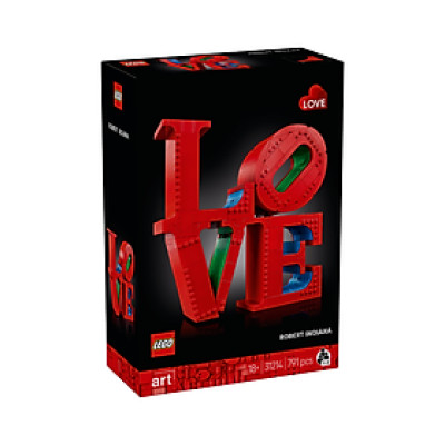 Đồ Chơi Lắp Ráp Mô Hình Chữ LOVE Robert Indiana LEGO ADUTLS 31214 (791 chi tiết)