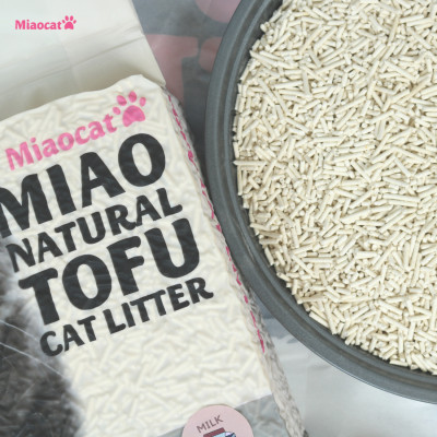 Combo 2 túi cát đậu nành Miao 6L cho mèo - Hương Jasmine - Miaocat
