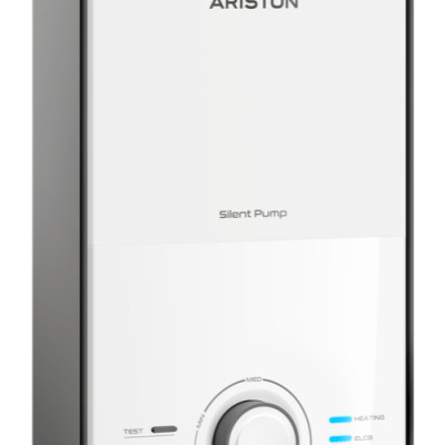 MÁY NÓNG TẮM TRỰC TIẾP ARISTON AURES PREMIUM 4.5P IVORY - Hàng chính hãng( Chỉ giao HCM)