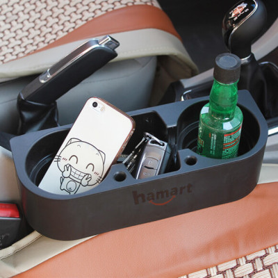 Khay Đựng Cốc Ô Tô Giá Nhựa Để Đồ Khe Ghế Đa Năng Trên Xe Hơi Tiện Lợi