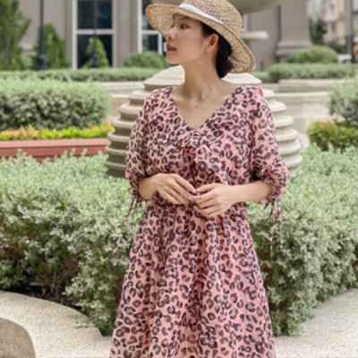 Bel Pink Dress - Beo Đen