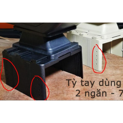 Hộp Tỳ TayHộp tỳ tay dùng chung cho các loại xe ô tô có 3 màu lựa chọn