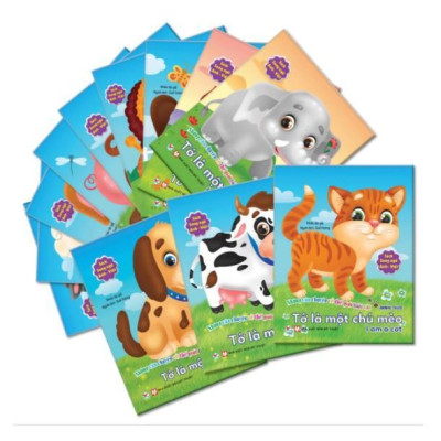 Sách - Song Ngữ - Những Câu Chuyện Về Thế Giới Loài Vật - Tớ Là Một Chú Lợn - Tân Việt Books