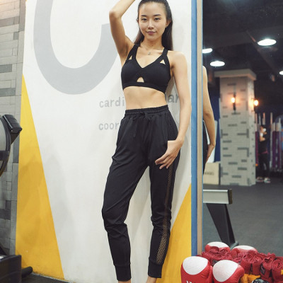 QUẦN JOGGER NỮ PHỐI LƯỚI VẢI THUN DÀY DẶN HÀNG VIỆT NAM CHẤT LƯỢNG CAO