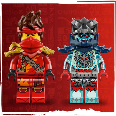 Đồ Chơi Lắp Ráp Bộ Đôi Xe Đua Tốc Độ LEGO NINJAGO 71838 (79 chi tiết)