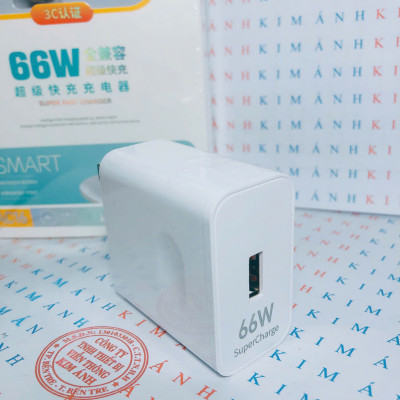 Củ sạc nhanh LI-TOP AC16 66W, đạt chứng nhận 3C tiêu chuẩn quốc gia, cho dùng thử 30 ngày bảo hành hàng chính hãng 12 tháng