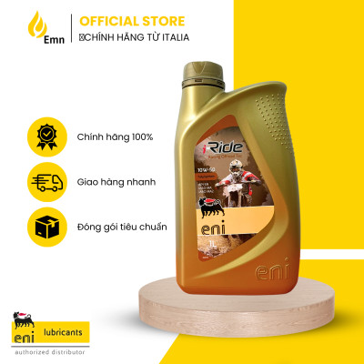 (HCM) Nhớt Eni I-Ride Racing Offroad 10W50 cho xe moto PKL/ cào cào (full tổng hợp)