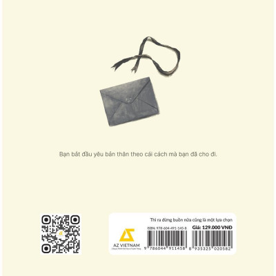 Sách - Thì Ra Đừng Buồn Nữa Cũng Là Một Lựa Chọn - AZ Việt Nam