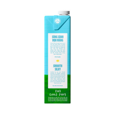 Thùng 12 Sữa tươi tiệt trùng Không đường Vinamilk Green Farm - hộp 1L