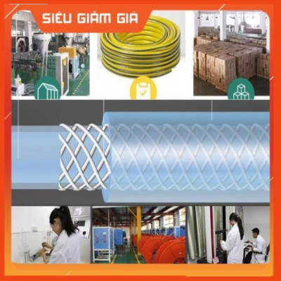 Bộ dây vòi xịt nước rửa xe, tưới cây .tăng áp 3 lần,loại 3m,5m 206701-1đầu đồng,cút,nối nhựa đen+ tặng mở chai