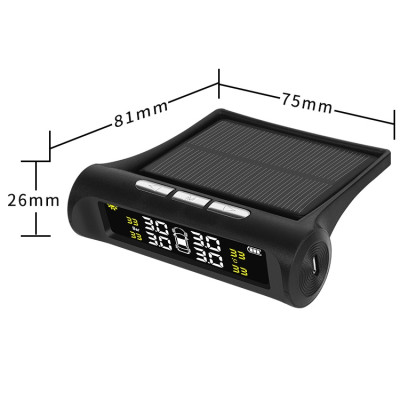 Cảm biến áp suất lốp van ngoài sử dụng năng lượng mặt trời