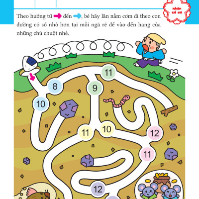 SÁCH THIẾU NHI CHO TRẺ 4-5 TUỔI_TOÁN HỌC_Số đếm (4~5 tuổi)