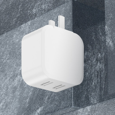 Củ sạc nhanh Pisen FAST Dual USB 2.4A PSD07-2A (2 Cổng 2.4A) - Hàng chính hãng 