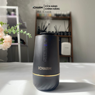 Máy xông tinh dầu, khuếch tán tạo mùi thơm ô tô, phòng ngủ, nhà vệ sinh i116 iCHARM