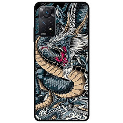 Ốp lưng dành cho Xiaomi Redmi Note 11 Pro 5G - Rồng Bay Xanh