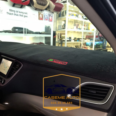 [VINFAST VF 5] Thảm Taplo 3 Lớp Dành Cho Xe VINFAST VF 5, Nhung Lông Cừu Và Da Vân Carbon Cao Cấp - Hàng Chính Hãng